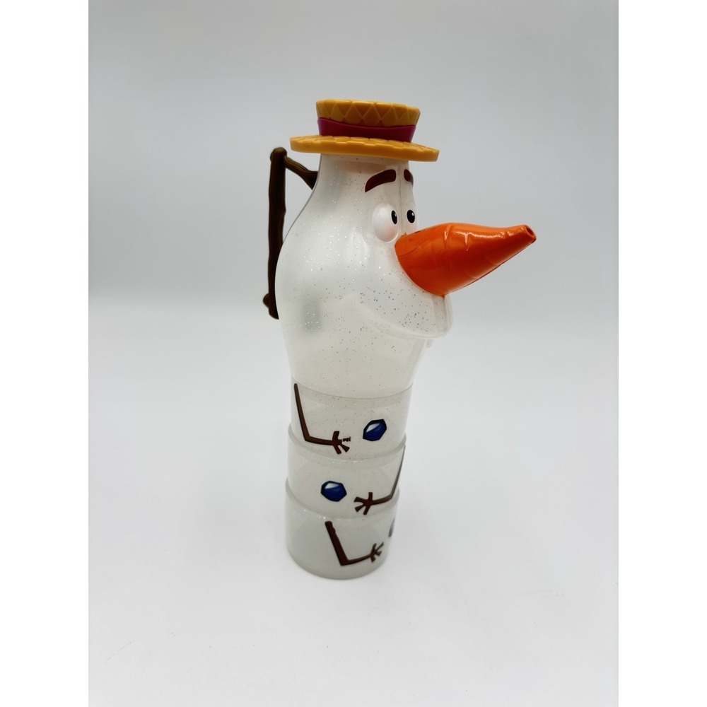 Disney Frozen Olaf Snowman Stackable Cups Pitcher 2014 JAKKS Pacific 4 Pc